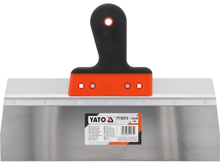 Szpachelka fasadowa YATO 350 x 90 mm ze stali nierdzewnej (YT-52312) - obraz 3