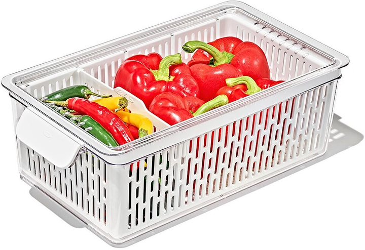 Контейнер для овочів Oxo Good Grips M з кошиком 11.5 x 18.7 x 37.5 см (840097707648) - зображення 6