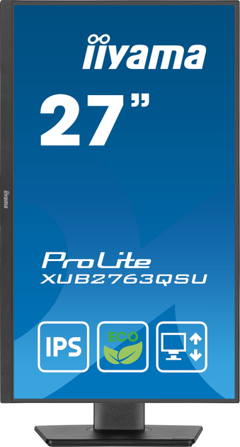Монітор 27" iiyama ProLite XUB2763QSU-B1 - зображення 2