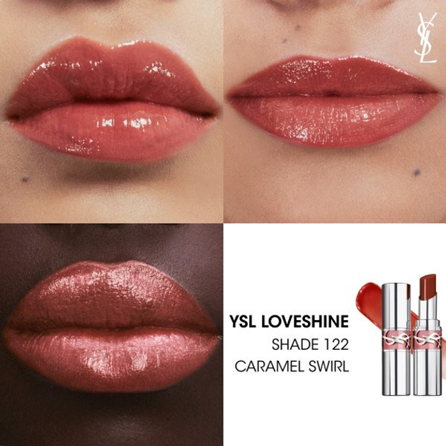 Szminka do ust Yves Saint Laurent Loveshine 122 Caramel Swirl 3.2 g (3614274132656) - obraz 2