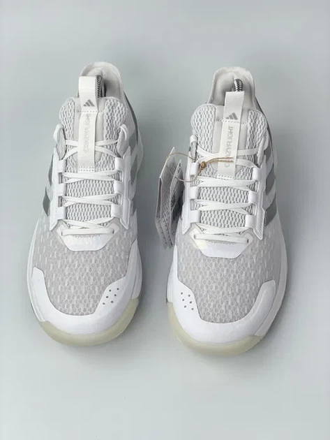 Кроссовки спортивные женские для волейбола в зал Аdidas crazyflight размер 39 1/3 - 24,5 см белые - изображение 4