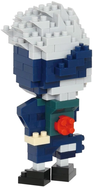 Конструктор Nanoblock Naruto Какаші 180 деталей NBCC-137 (4972825224243) - зображення 3