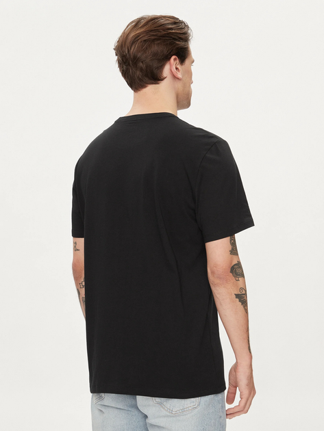 Футболка бавовняна довга чоловіча GAP 570044-02 2XL Чорна (1200119850285) - зображення 2