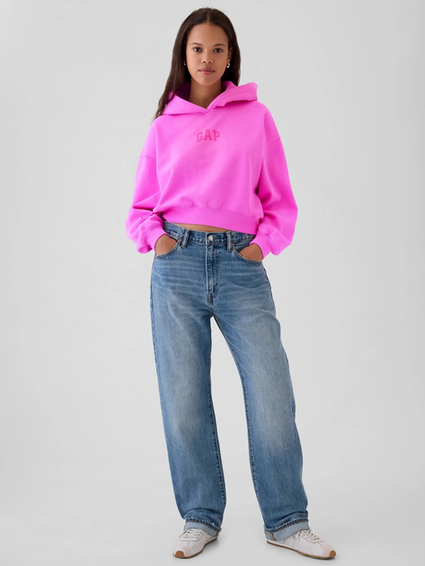 Худі тепле жіноче GAP 841725-01 2XL Рожеве (1200131447746) - зображення 3