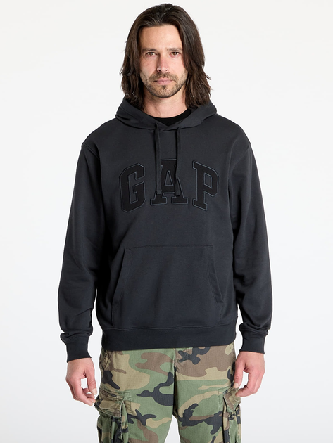 Худі чоловіче GAP 868453-05 2XL Чорне (1200138863778) - зображення 1