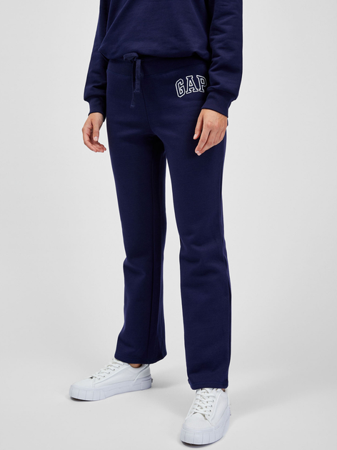Спортивні штани на флісі жіночі GAP 430369-03 2XL-Regular Темно-сині (1200112135341) - зображення 1