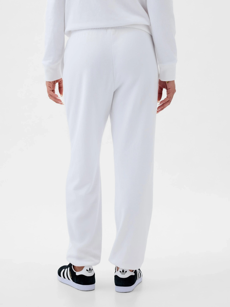 Spodnie dresowe damskie joggery GAP 889527-02 XXS-Regular Białe - obraz 2