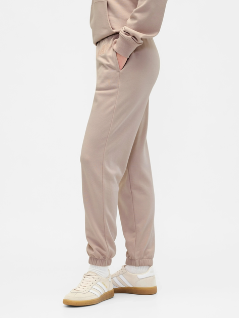 Spodnie dresowe damskie joggery GAP 889527-05 M-Regular Pudrowe - obraz 3