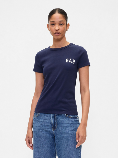 Набір футболок жіночих GAP 823170-00 S 3 шт Різнокольоровий (1200146536701) - зображення 2