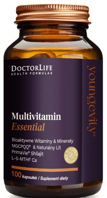 Дієтична добавка Doctor Life Essential z PQQ i Litem 120 капсул (5903317644965) - зображення 1