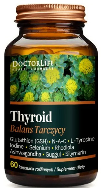 Suplement diety Doctor Life Thyroid Balance 60 kapsułek (5903317644231) - obraz 1