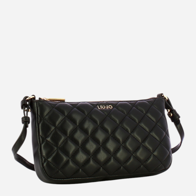 Torebka crossbody damska mała Liu Jo AA5218E0015 22222 Czarna (800070348859) - obraz 3