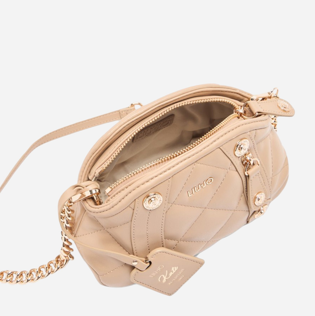 Torebka crossbody damska mała z łańcuszkiem Liu Jo AA5257E0015 41310 Różowa (800070348861) - obraz 3