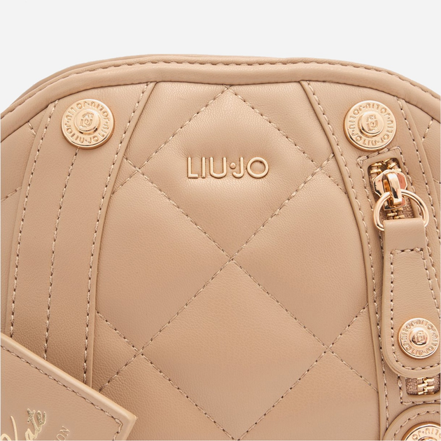 Torebka crossbody damska mała z łańcuszkiem Liu Jo AA5257E0015 41310 Różowa (800070348861) - obraz 4