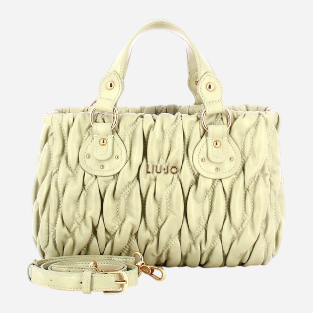 Torebka crossbody damska mała Liu Jo AF5071E0457 30002 Szara (800070345648) - obraz 4