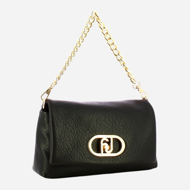 Torebka crossbody damska z łańcuszkiem Liu Jo AF5138E0161 22222 Czarna (800070345572) - obraz 3