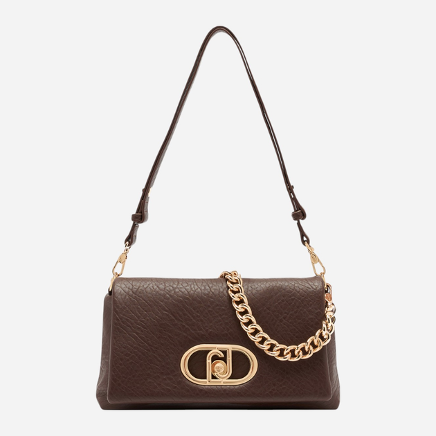 Torebka crossbody damska z łańcuszkiem Liu Jo AF5138E0161 90912 Brązowa (800070345575) - obraz 1