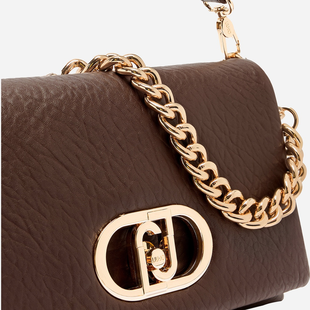 Torebka crossbody damska z łańcuszkiem Liu Jo AF5138E0161 81140 Brązowa (800070345574) - obraz 6