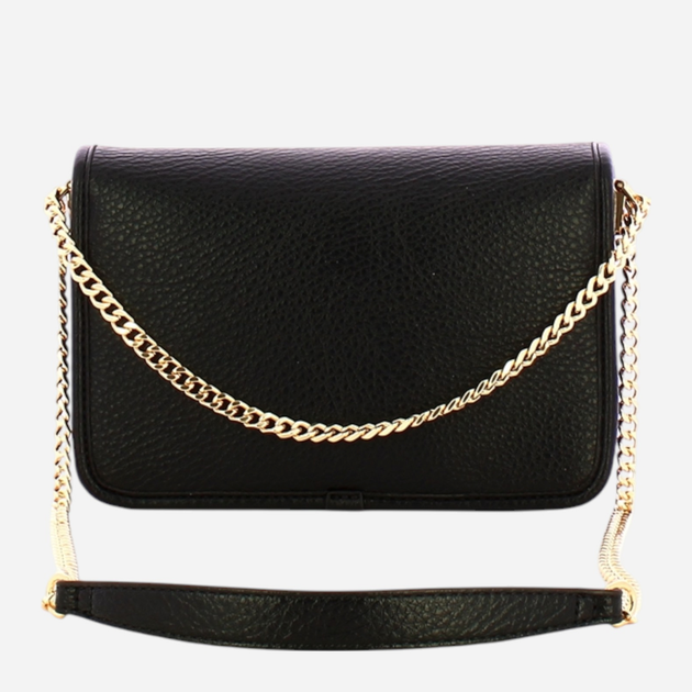 Torebka crossbody damska mała z łańcuszkiem Liu Jo AF5158E0027 22222 Czarna (800070345563) - obraz 2