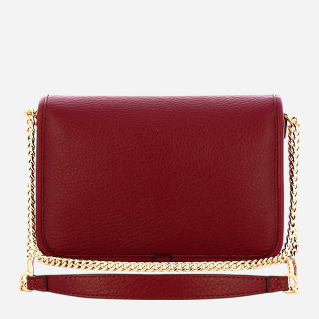 Torebka crossbody damska mała z łańcuszkiem Liu Jo AF5158E0027 91726 Czerwona (800070345564) - obraz 2