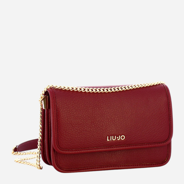 Torebka crossbody damska mała z łańcuszkiem Liu Jo AF5158E0027 91726 Czerwona (800070345564) - obraz 3