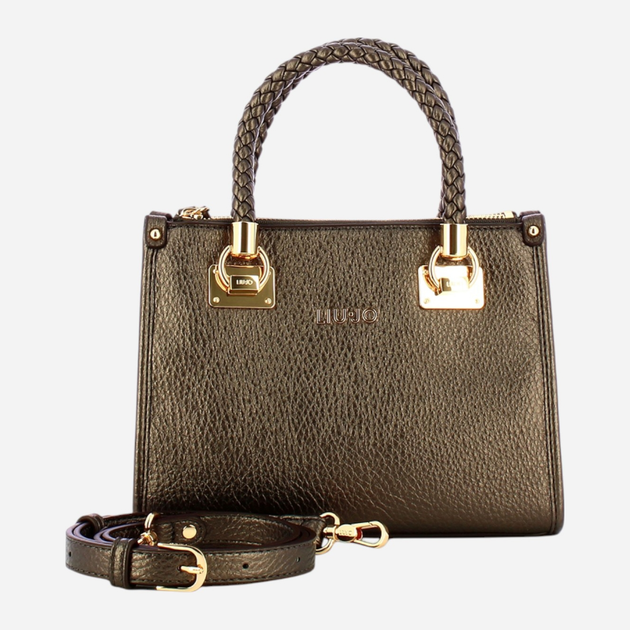 Torebka crossbody damska mała Liu Jo AF5163E0027 04877 Brązowa (800070345532) - obraz 4