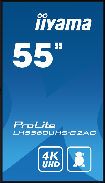 Monitor 55" iiyama ProLite LH5560UHS-B2AG - obraz 2