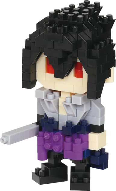 Конструктор Nanoblock Naruto Сасуке 200 деталей NBCC-135 (4972825224229) - зображення 2