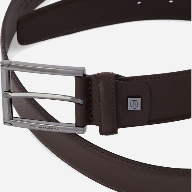Męski pasek skórzany Piquadro CU5927MOS/M 125 cm Brązowy (800070346351) - obraz 2