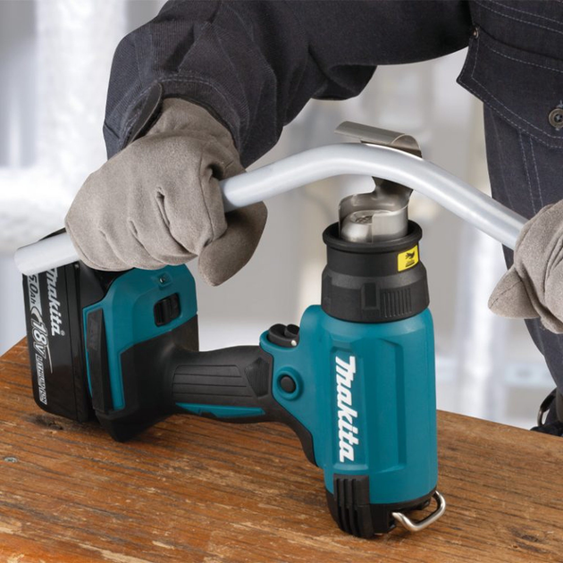 Будівельний фен акумуляторний Makita DHG180Z 18 В без акумулятора та зарядного пристрою (88381760317) - зображення 11