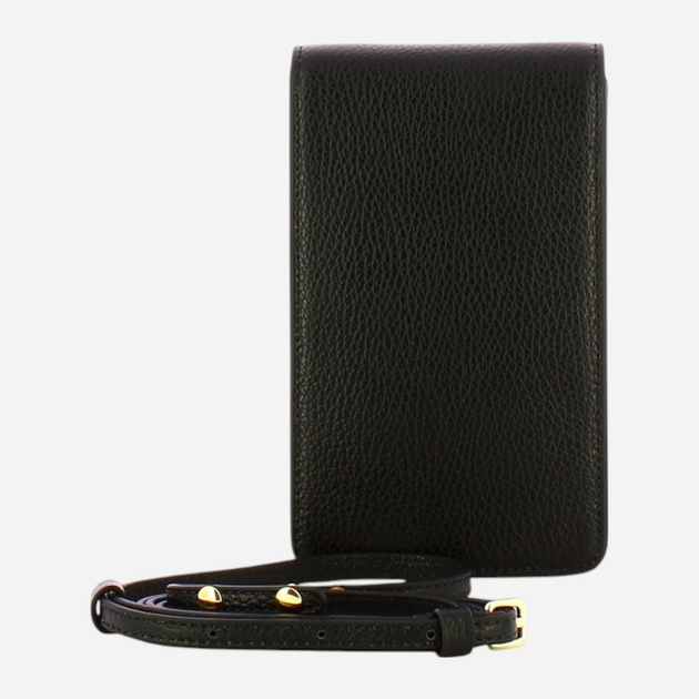 Torebka crossbody damska ze skóry naturalnej mała Coccinelle Tulip E5D2K270180 001 Czarna (800070342912) - obraz 2