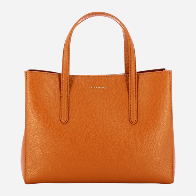 Torebka crossbody damska ze skóry naturalnej Coccinelle Coccinelleswap E1DVF180180 W12 Brązowa (800070342926) - obraz 1