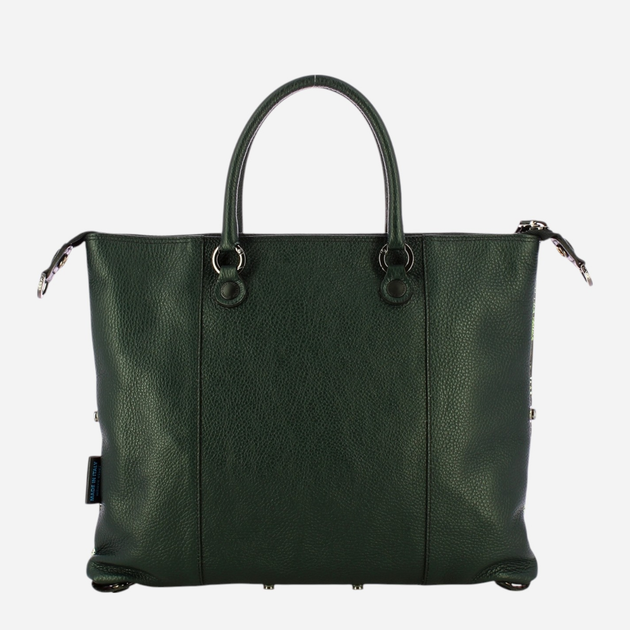Torebka shopper ze skóry naturalnej Gabs G3 Plus Tg M G000033T2X2361 S0594 Zielona (800070347479) - obraz 2