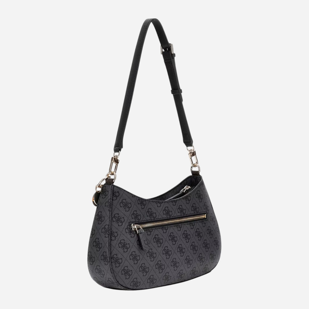 Torebka bagietka damska Guess Noelle HWBG9672180 CLO Czarna (800070344320) - obraz 2
