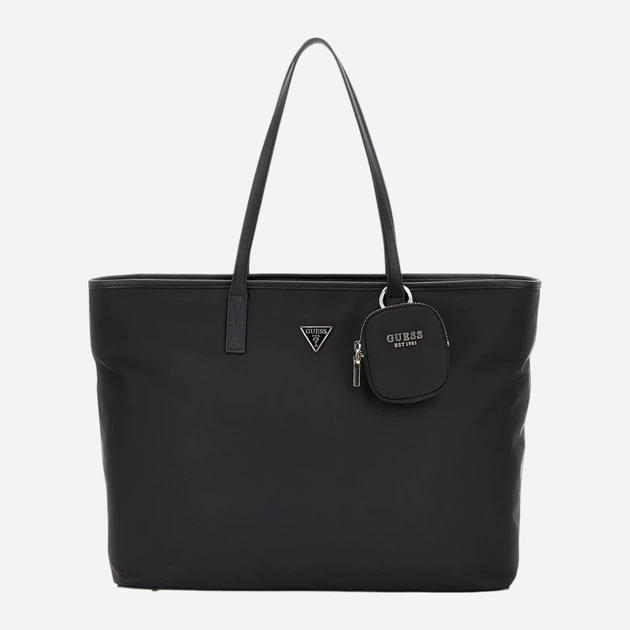 Torebka shopper Guess Eco HWEYG839525 BLA Czarna (800070344324) - obraz 1