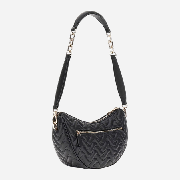Torebka bagietka damska Guess Melisandra HWQG9653180 BLA Czarna (800070344338) - obraz 2