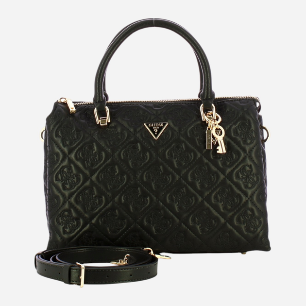 Torebka crossbody damska Guess Adelasia HWQL9658060 BLA Czarna (800070344340) - obraz 4