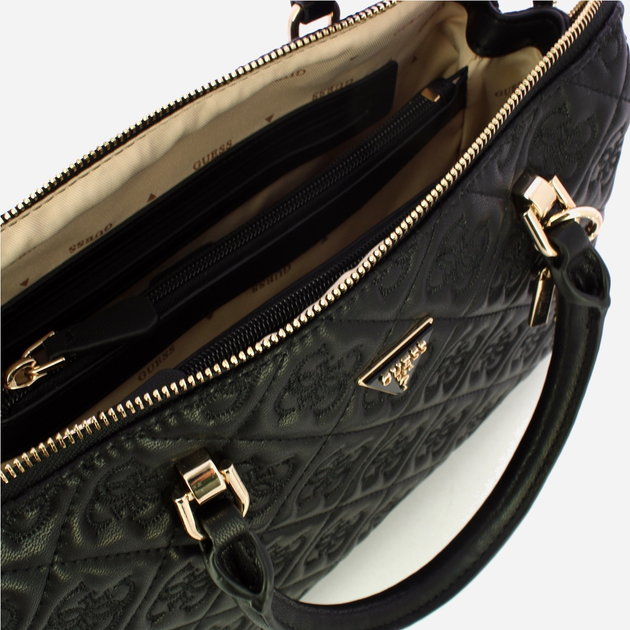 Torebka crossbody damska Guess Adelasia HWQL9658060 BLA Czarna (800070344340) - obraz 5