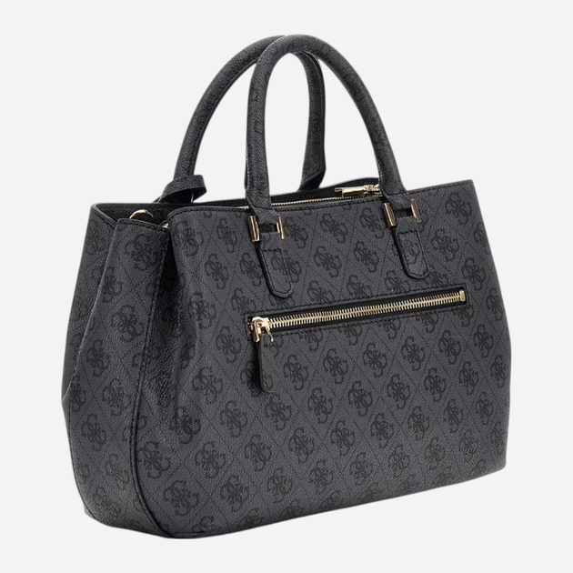 Torebka crossbody damska duża Guess Katya HWSG9652060 CLO Czarna (800070344345) - obraz 3