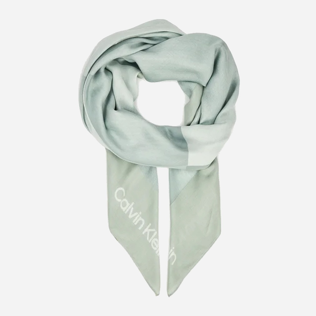 Chustka damska Calvin Klein Quilt K60K611710-PEB Zielona (800070316825) - obraz 1