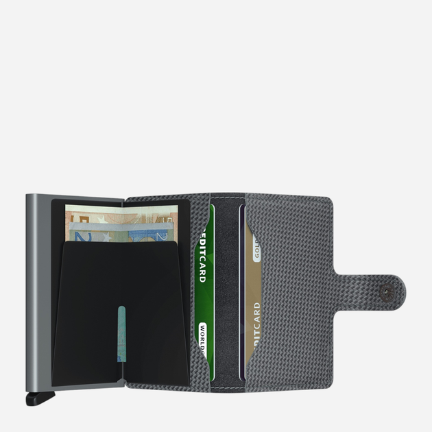 Portfel skórzany RFID Secrid Mca Szary (800070260859) - obraz 2