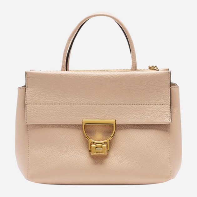 Torebka crossbody damska ze skóry naturalnej mała Coccinelle Arlettis E1MD5180101 N12 Różowa (800070347964) - obraz 1