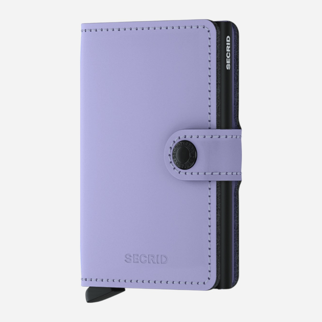 Portfel skórzany RFID Secrid Mm Lilowy (800070154647) - obraz 1