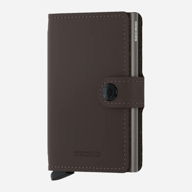 Portfel skórzany RFID Secrid Mm Ciemnobrązowy (800070325941) - obraz 1