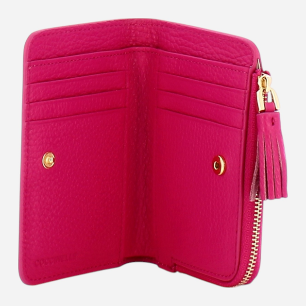 Portfel damski skórzany Coccinelle Tassel E2MU011D101 P48 Różowy (800070347975) - obraz 3