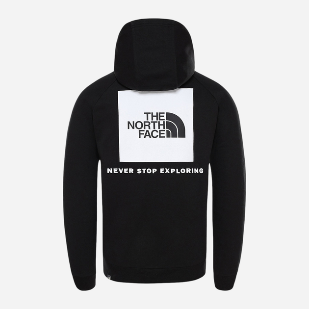 Худі чоловіче The North Face M Raglan Redbox NF0A2ZWUKY41 L Чорне (800070313558) - зображення 8