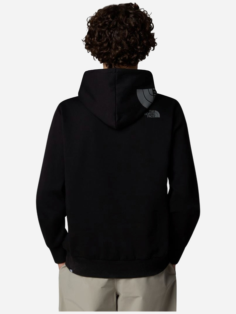 Худі чоловіче The North Face M Hood Logo P/O NF0A89EJJK31 L Чорне (800070329374) - зображення 2