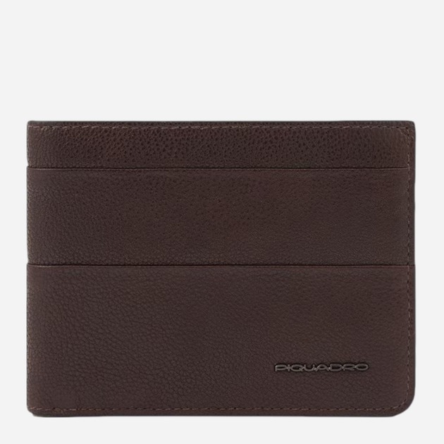 Portfel męski skórzany RFID Piquadro PU257S122R/TM Brązowy (800070304066) - obraz 1