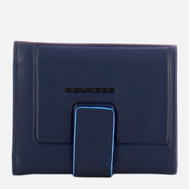Портмоне чоловіче шкіряне Piquadro PU5957S138R/BLU Темно-синій (800070346394) - зображення 1