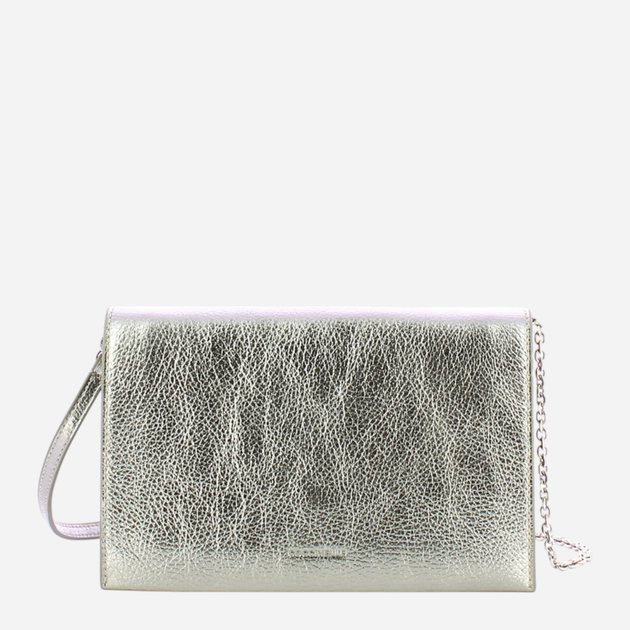 Torebka crossbody damska ze skóry naturalnej mała Coccinelle Dandy E5S00550201 Y43 Srebrna (800070345937) - obraz 1